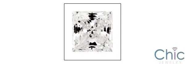 0.25 Princess Cubic Zirconia CZ Loose stone