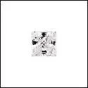 0.25 Princess Cubic Zirconia CZ Loose stone