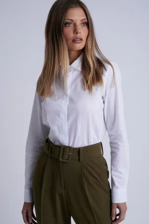 100% cotton collar shirt