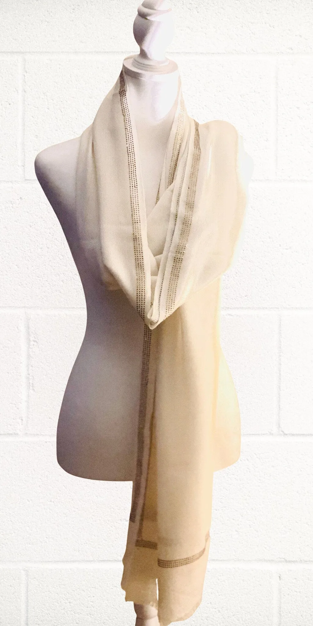 100% Pure Pashmina Solid Scarf for Women, Ivory Pashmina Super Soft Scarf,Kashmir High Quality Shawl,Gift for Her, Bridesmaid Gift