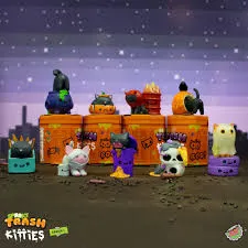 100% Soft Spooky Trash Kitties - series 1