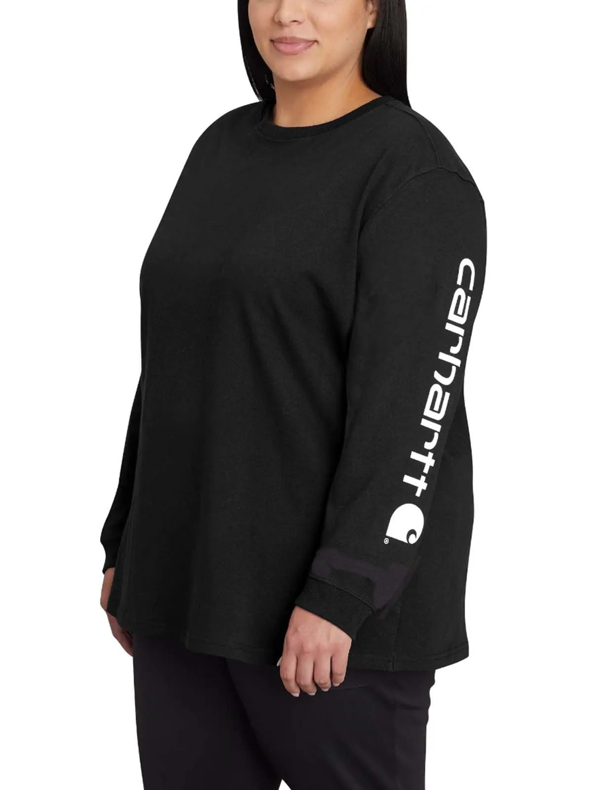 103401&#x20;Women&#x27;s&#x20;Work&#x20;T-shirt&#x20;Sleeve&#x20;Logo&#x20;-&#x20;Carhartt