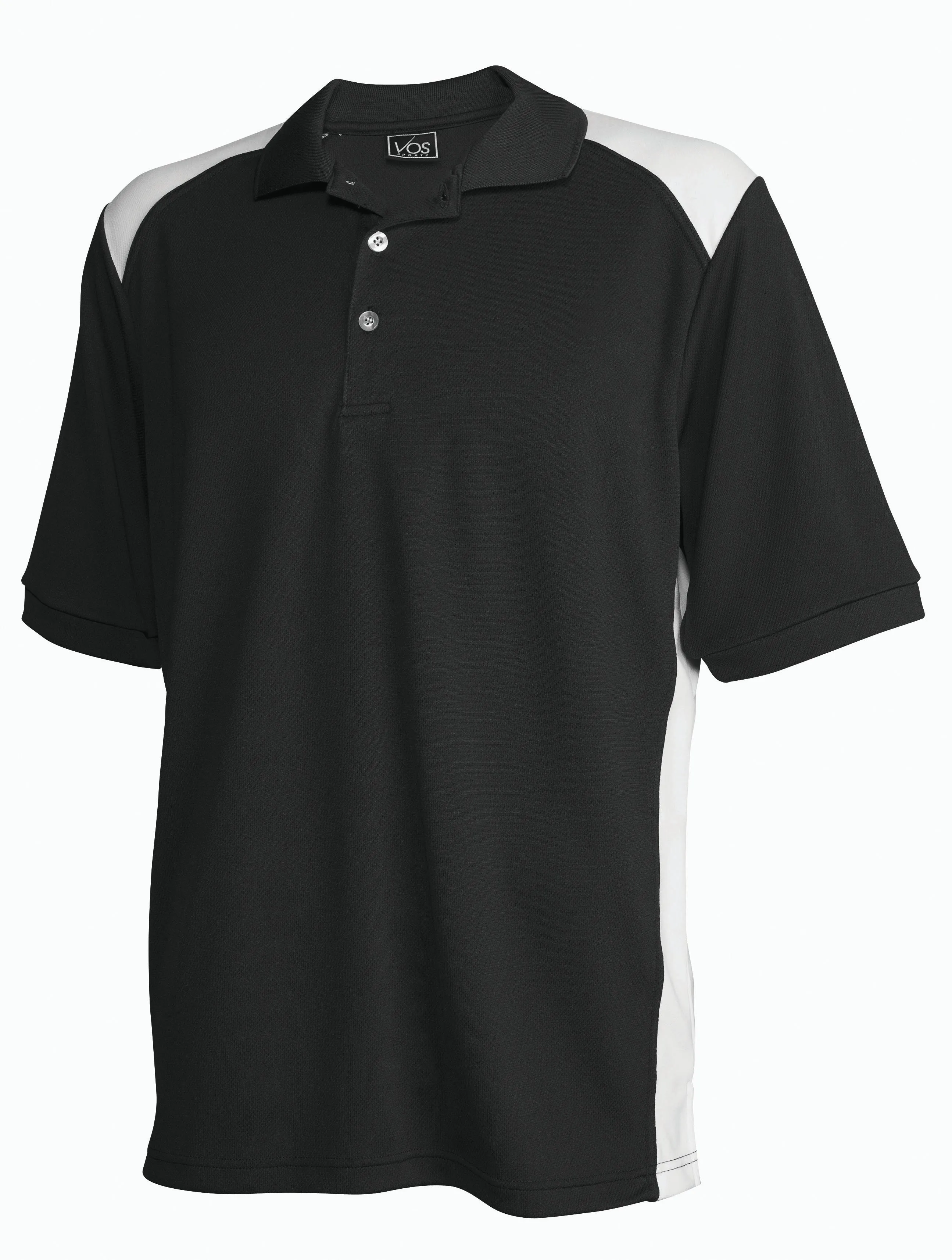 #132 Mens Colorblock Performance Polo Shirt