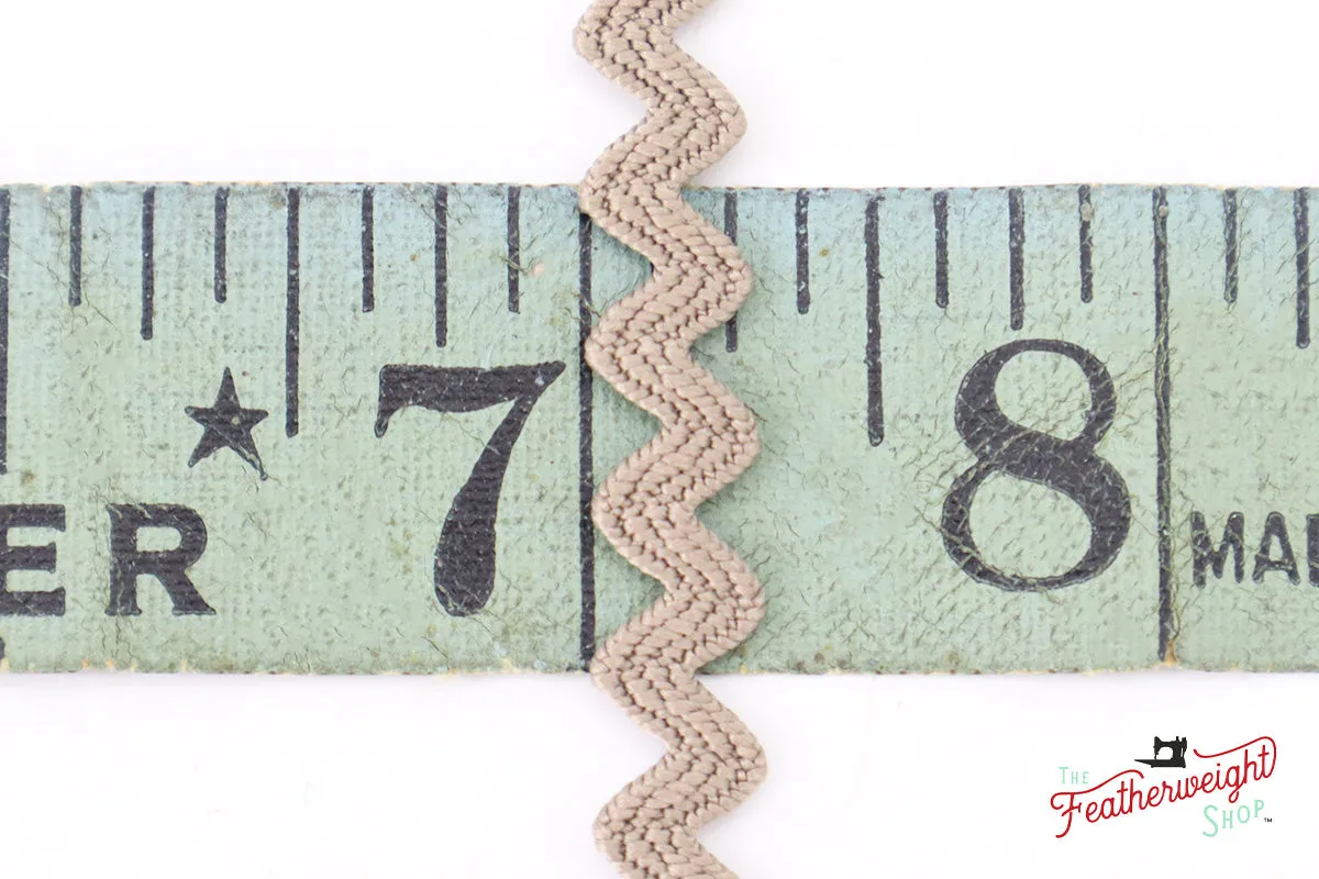 1/4" Inch PEBBLE VINTAGE TRIM RIC RAC by Lori Holt (by the yard)