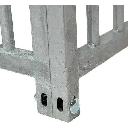 1.5 x 1.84m Full Solid Galvanised Dog Run Panel