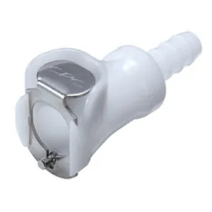 16000 NSF Valved In-Line Hose Barb Coupling Body 3/16 ID Barb