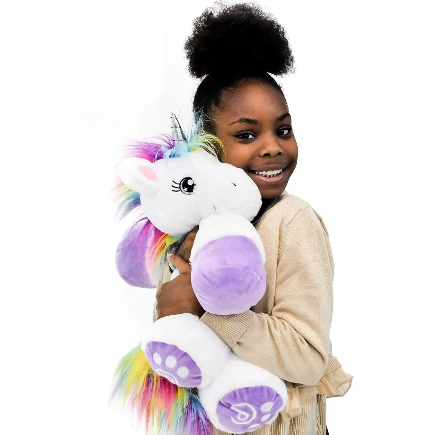 18 Inch Plush Stuffed Unicorn Poppy