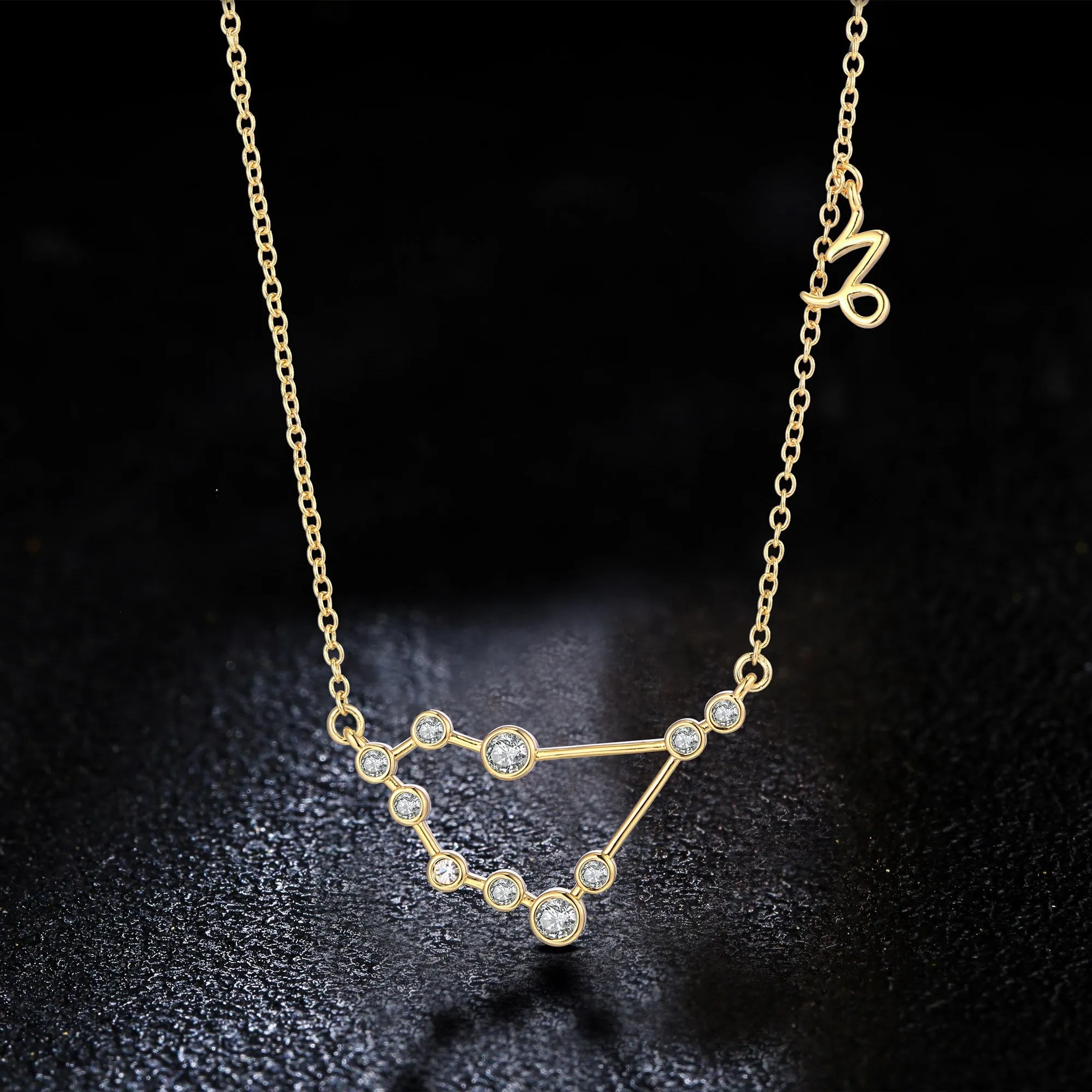 18K Gold Plated Zodiac Constellation Necklace