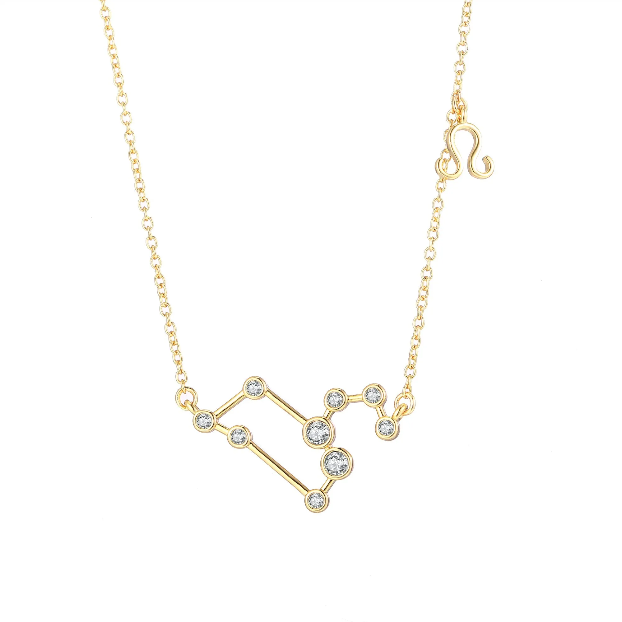 18K Gold Plated Zodiac Constellation Necklace