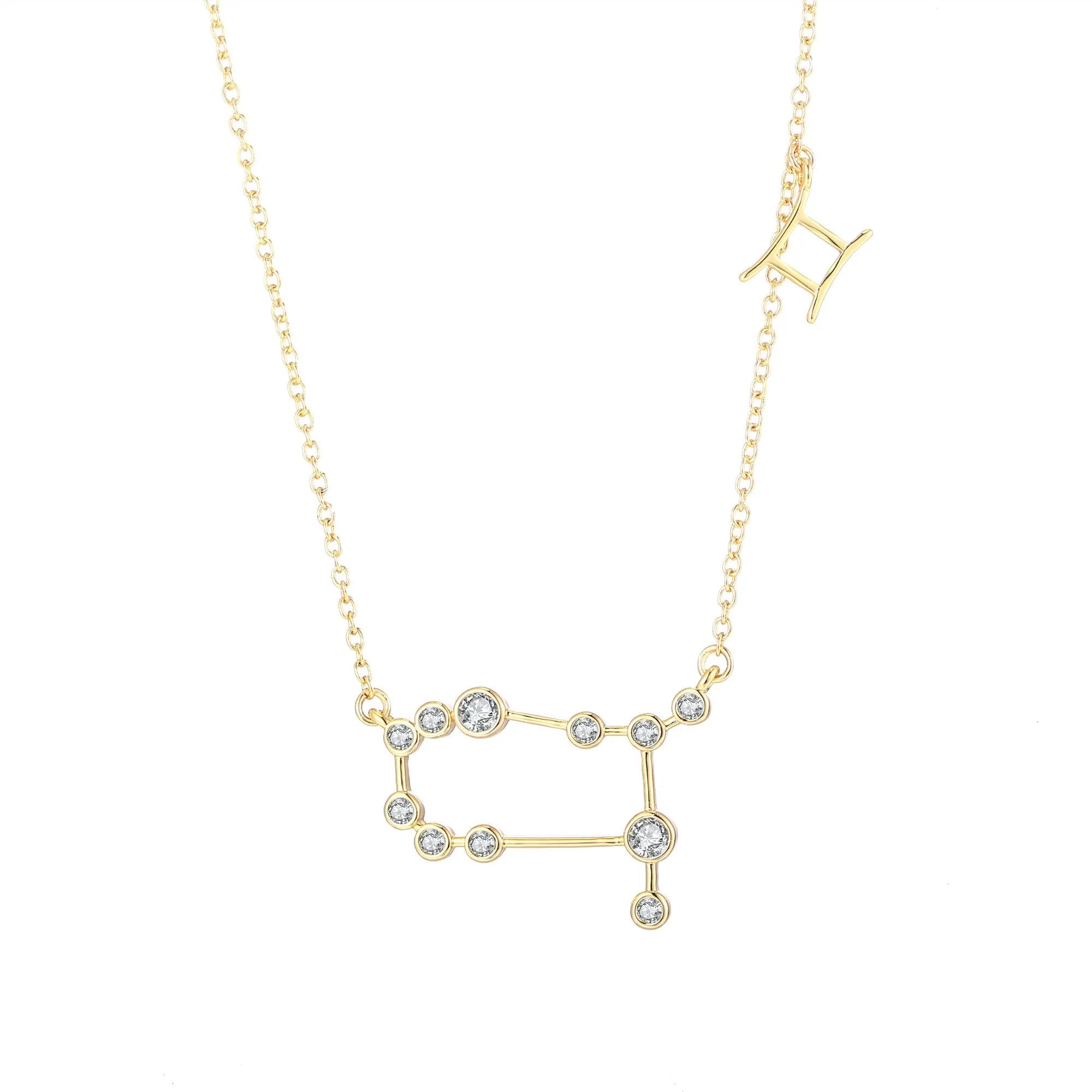 18K Gold Plated Zodiac Constellation Necklace