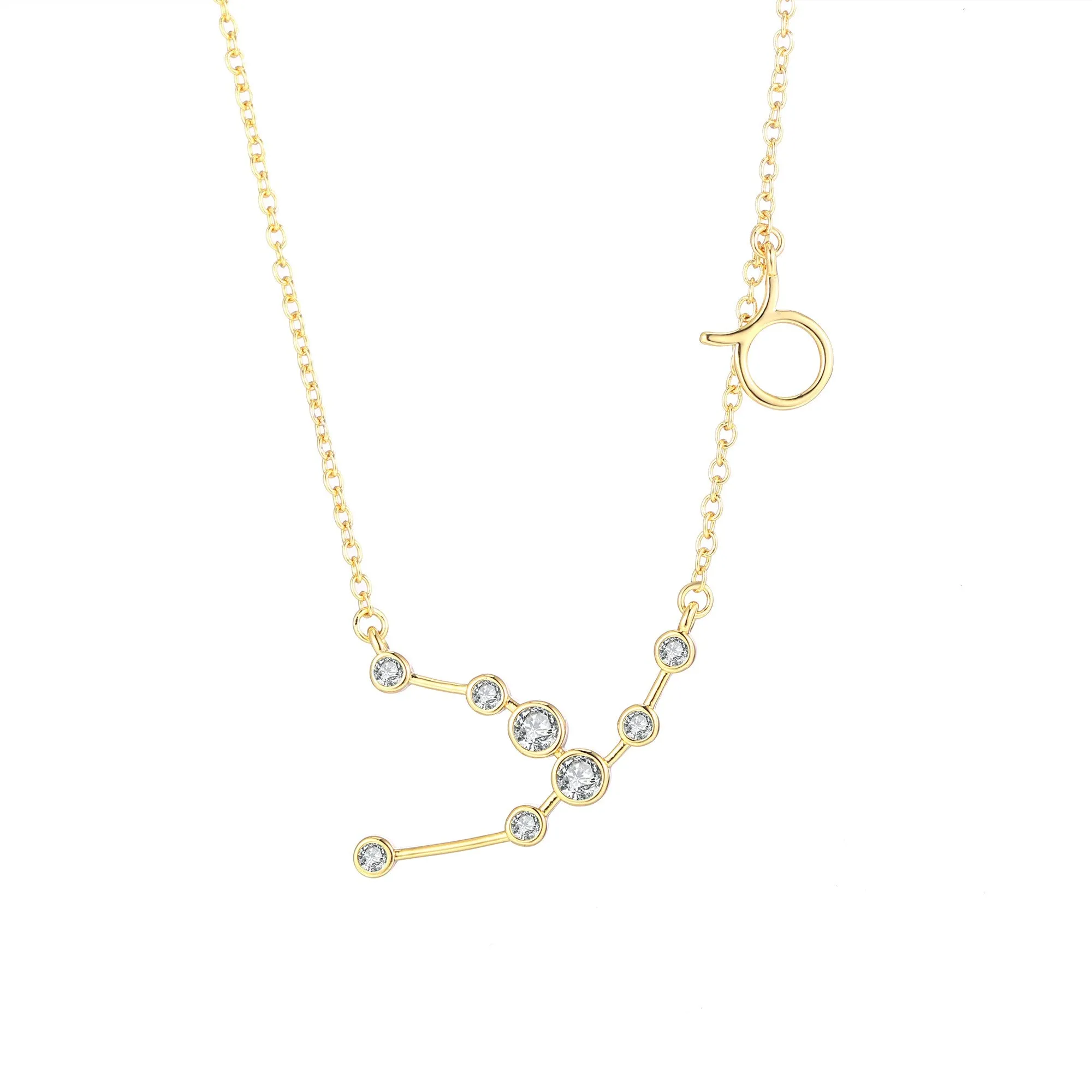 18K Gold Plated Zodiac Constellation Necklace