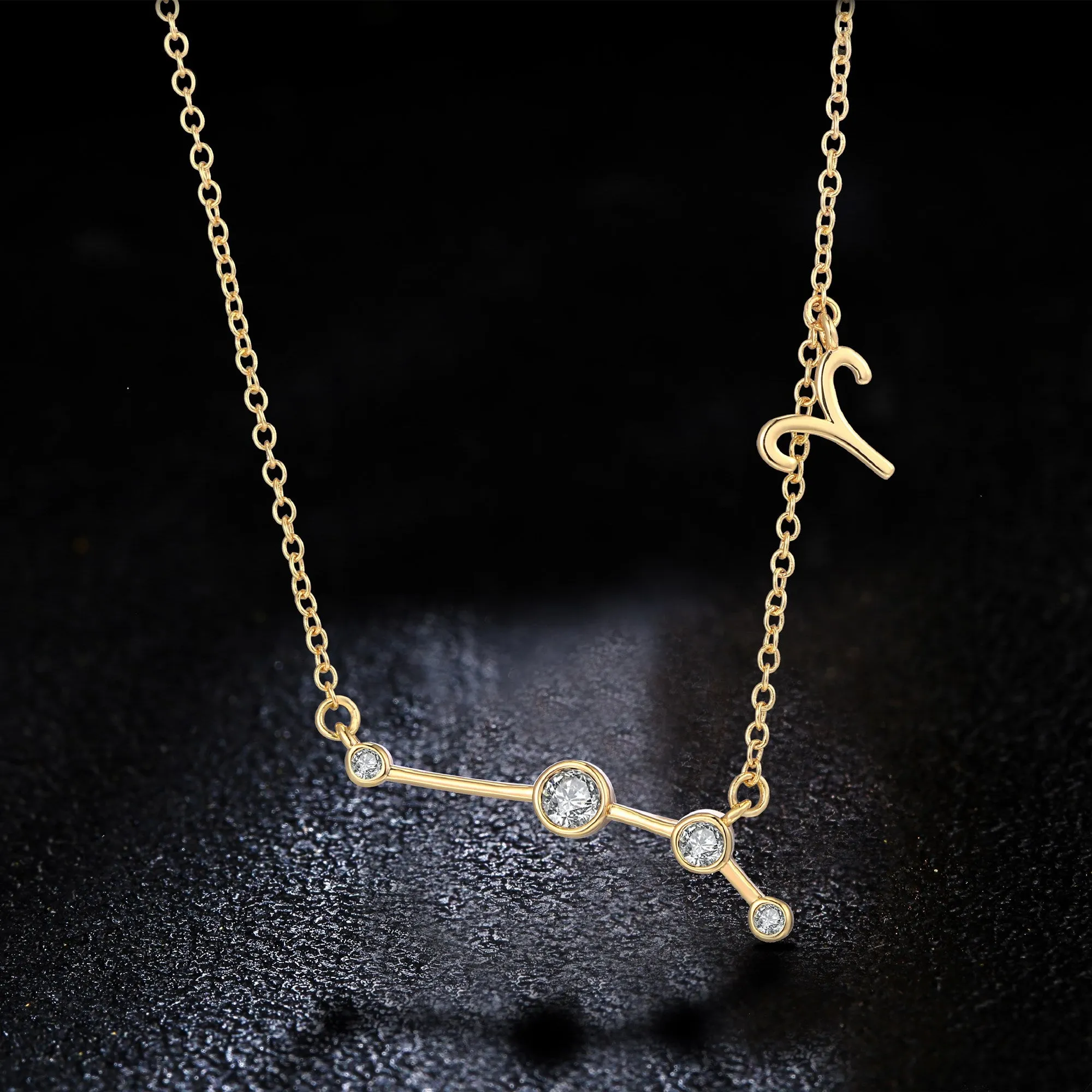 18K Gold Plated Zodiac Constellation Necklace