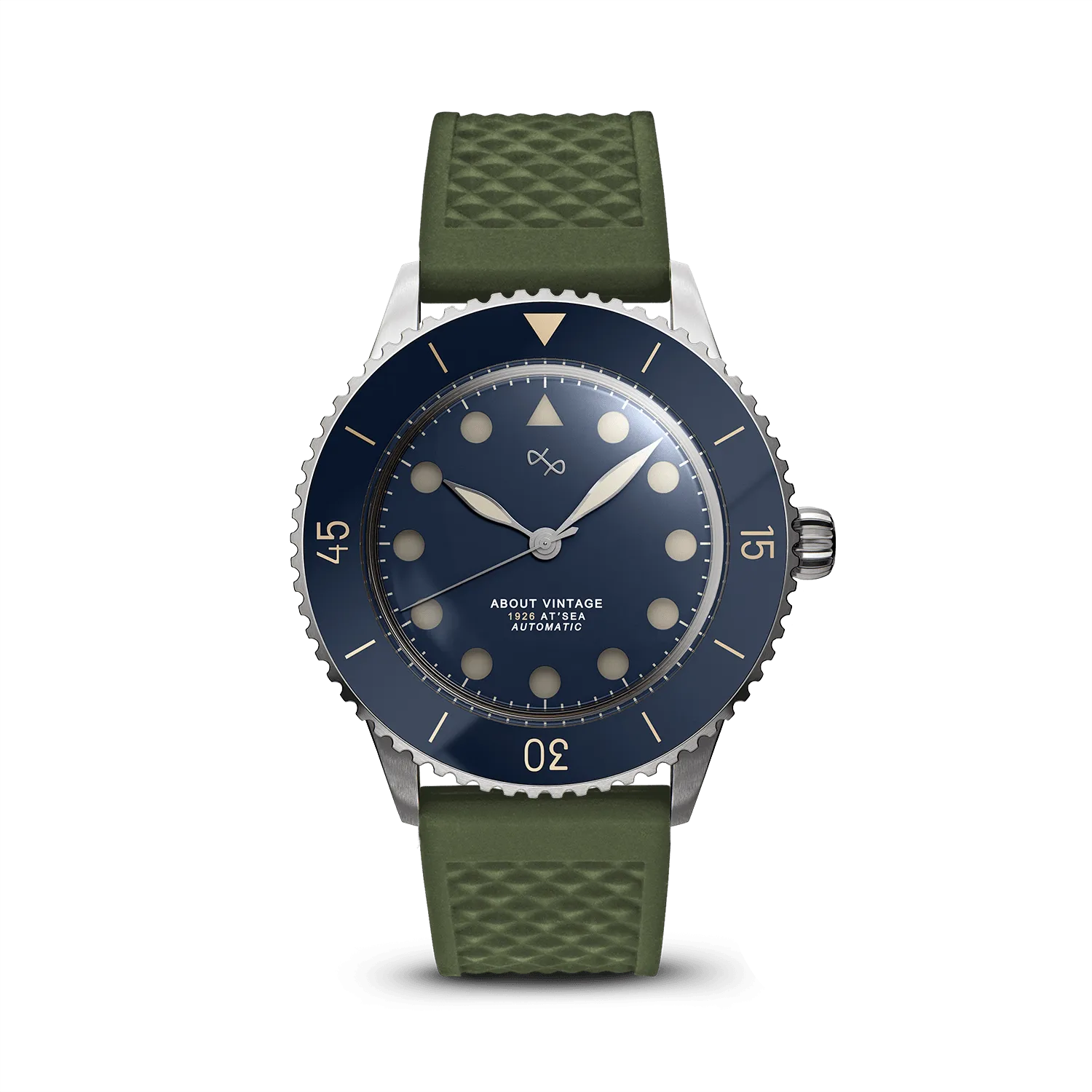 1926 Automatic, Steel / Blue Vintage