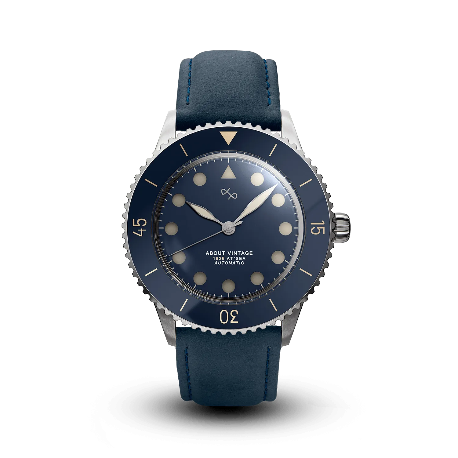 1926 Automatic, Steel / Blue Vintage