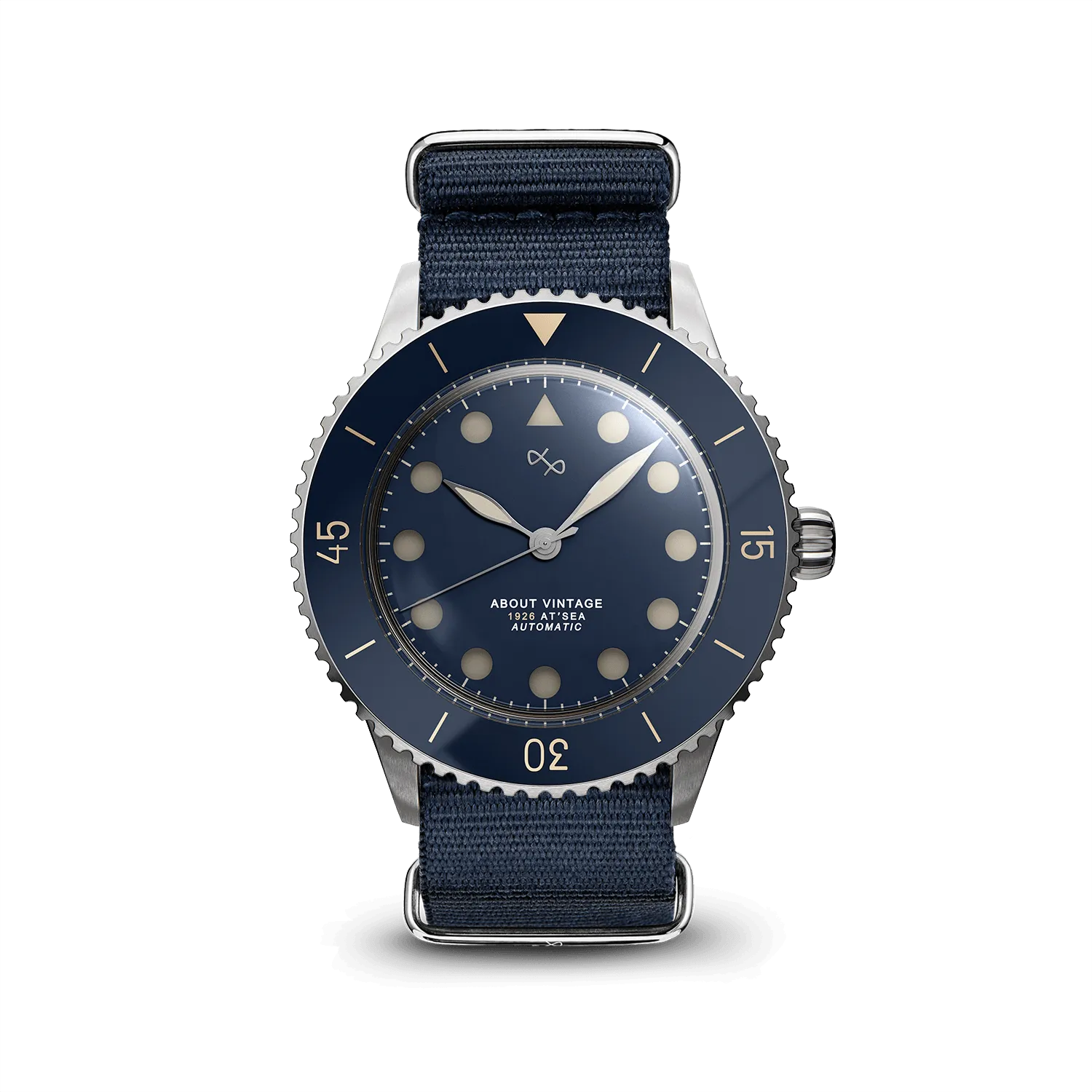 1926 Automatic, Steel / Blue Vintage