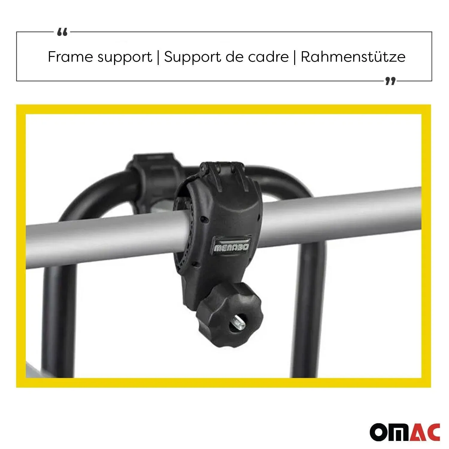1998-2001 VW Passat B5 Alu 2 Bike Rack Carrier Trunk Bike Rack Black Gray