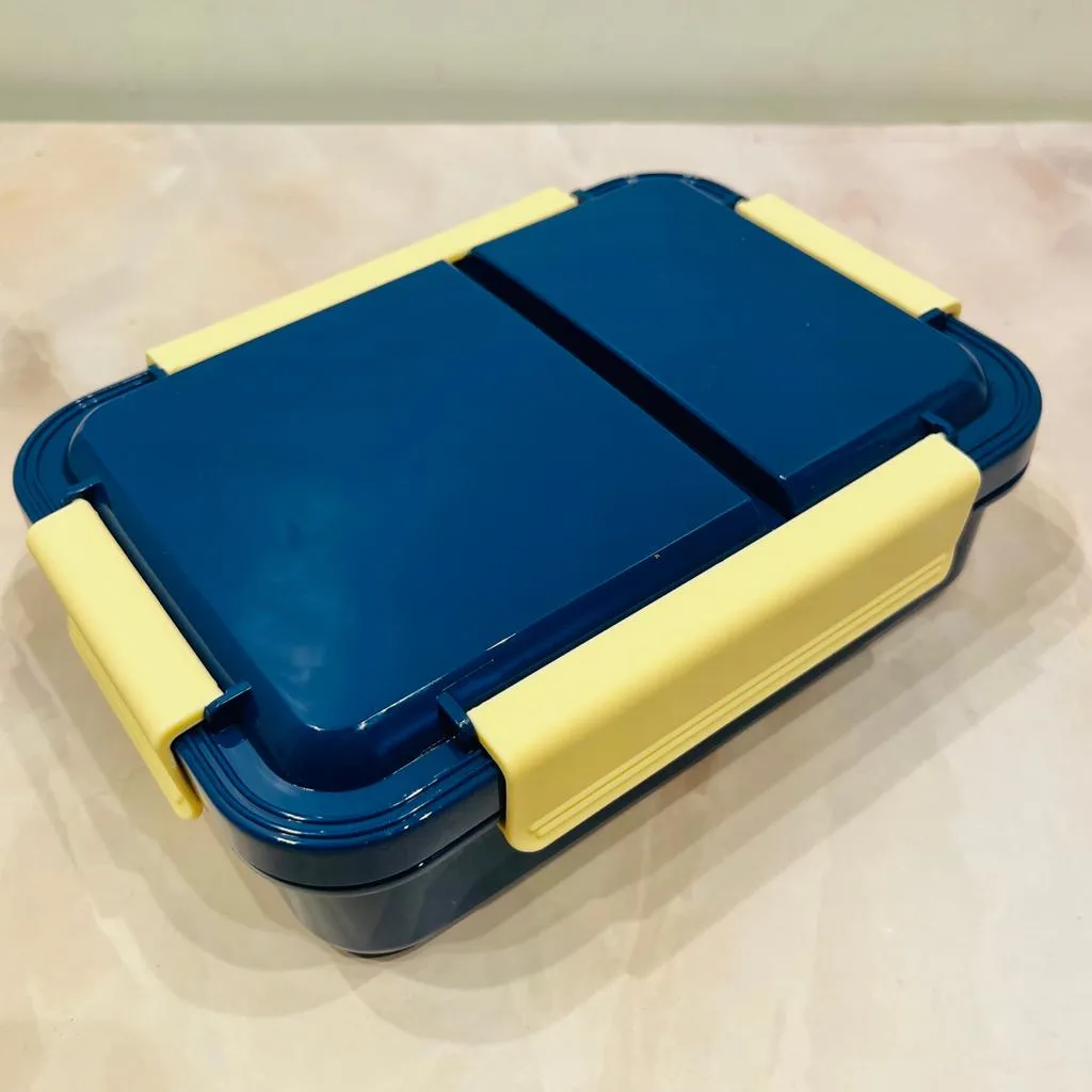 2 Compartment Leak Proof Stainless Steel Insulated Lunch Tiffin Box (750ml)
