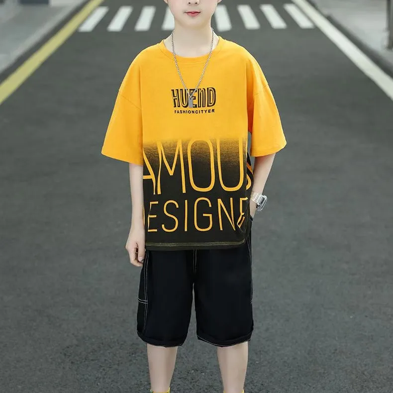 2 Pcs Boys Pants Suit 432460