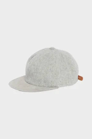 2 Tone Wool Cap - Light Grey