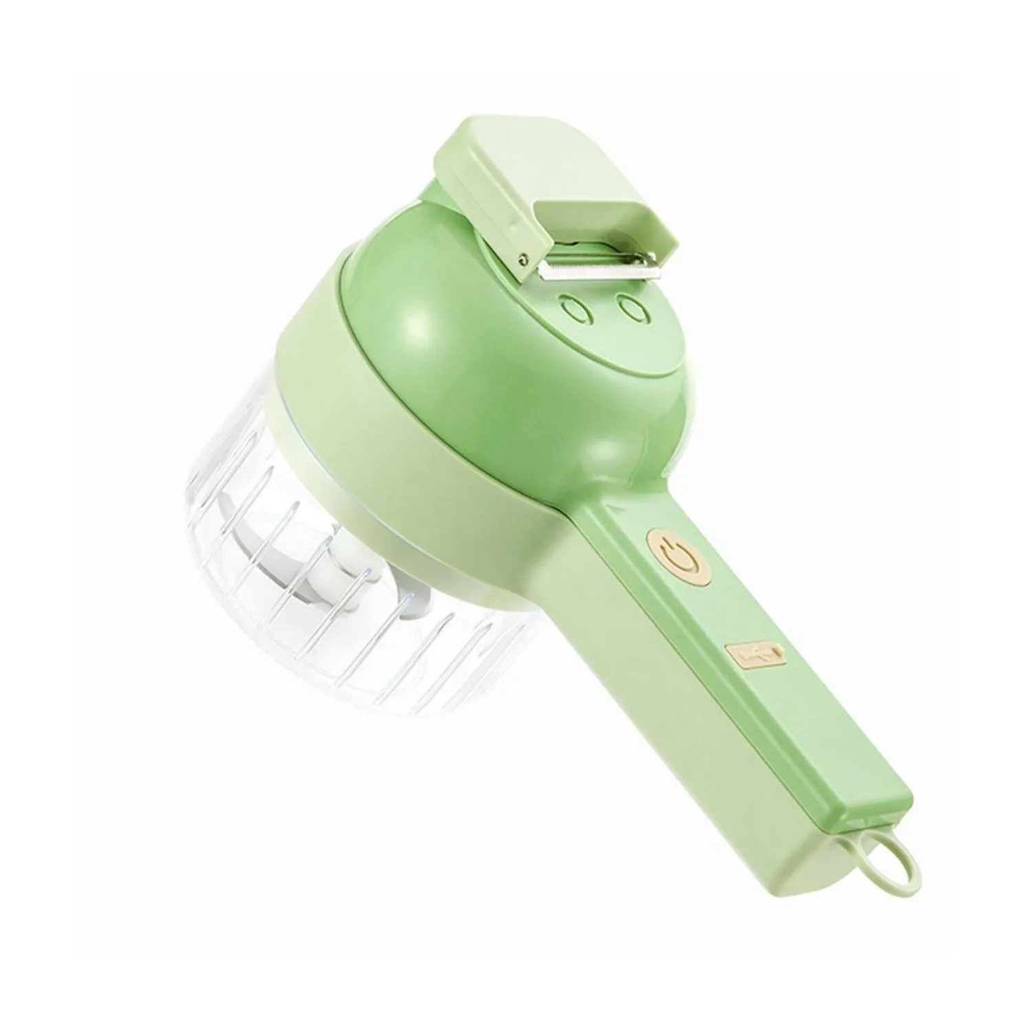 2284   4 in 1 Handheld Electric Vegetable Cutter Set, Multifunction Mini Chopper Food Processor, Wireless Electric Garlic Mud Masher, for Garlic, Chili ,Onion, Ginger