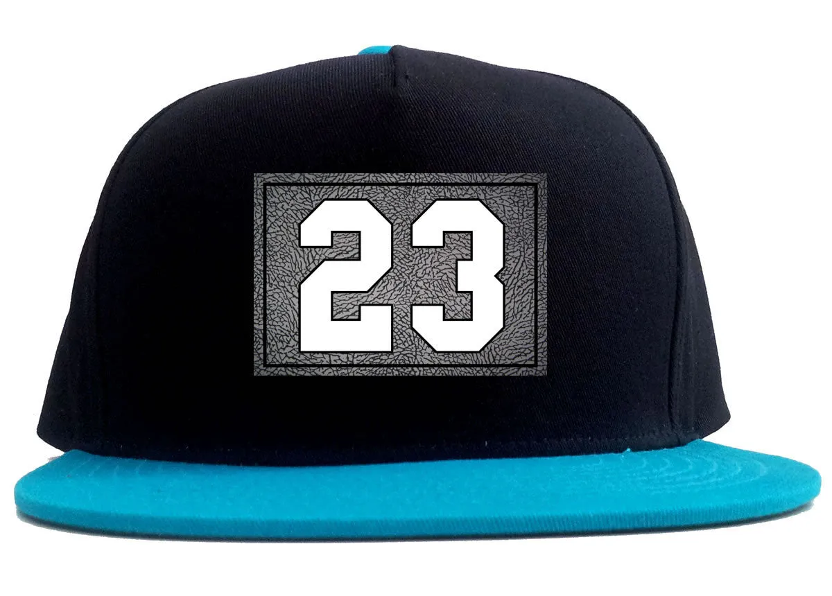 23 Cement Jersey 2 Tone Snapback Hat