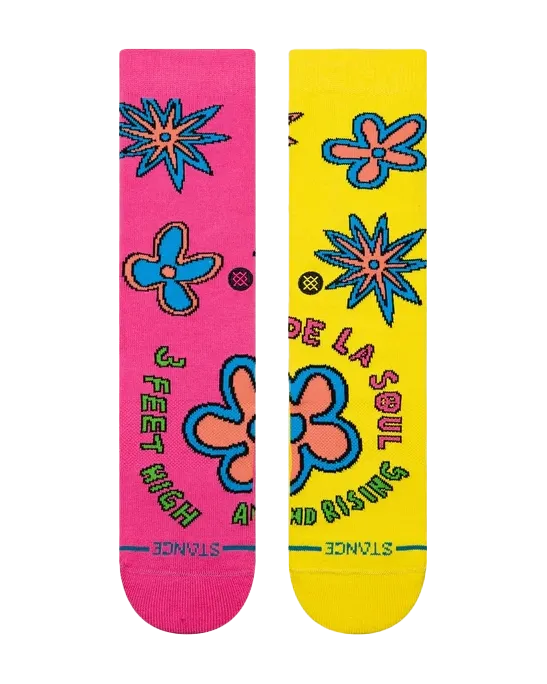 3 Feet High Crew Socks in Multi