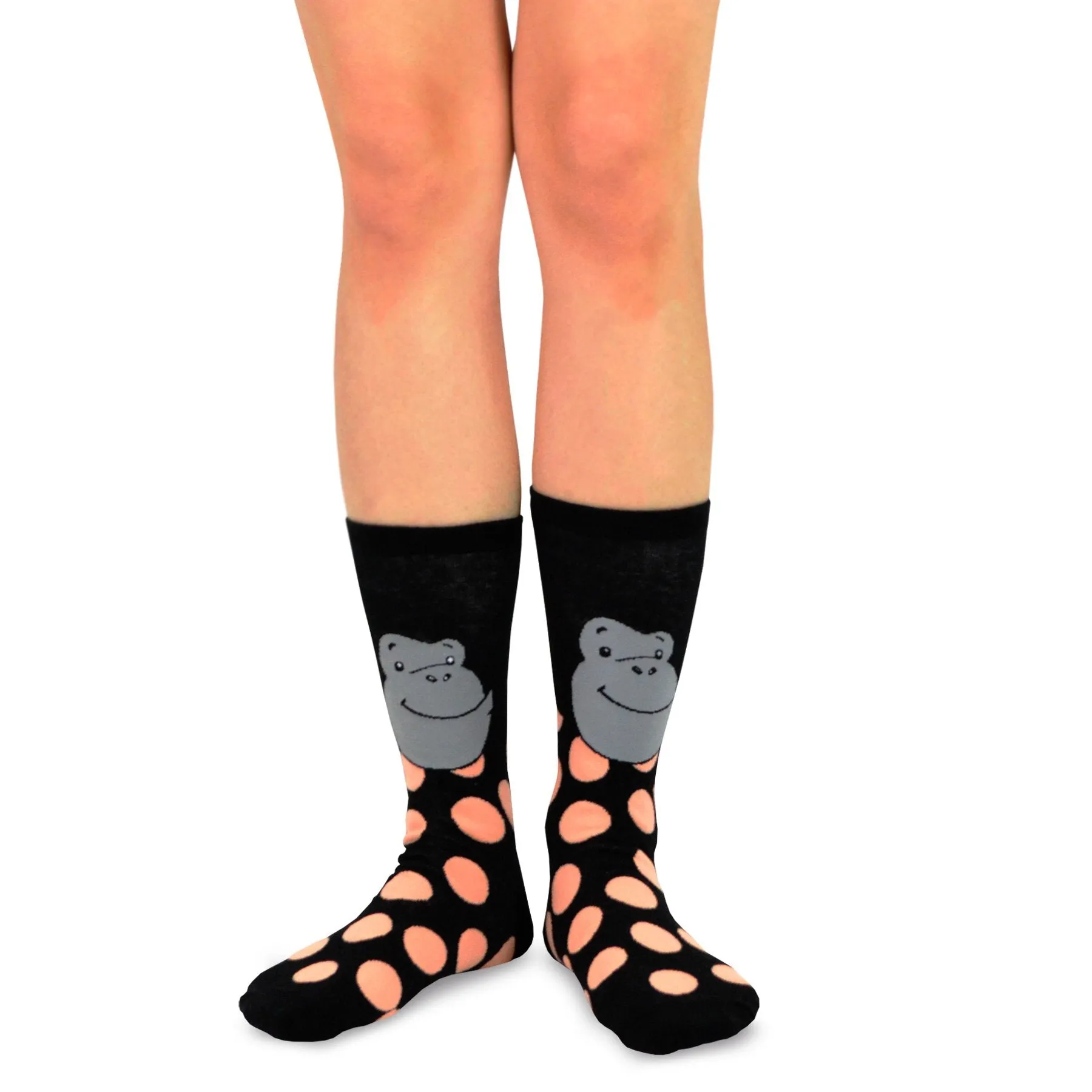 3 Pair Safari Animal Crew Socks