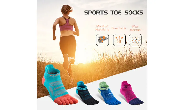 3 Pairs Sports Toe Socks