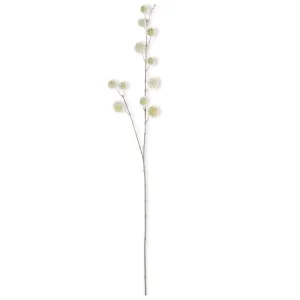 33" Light Green Textured Ball Spray