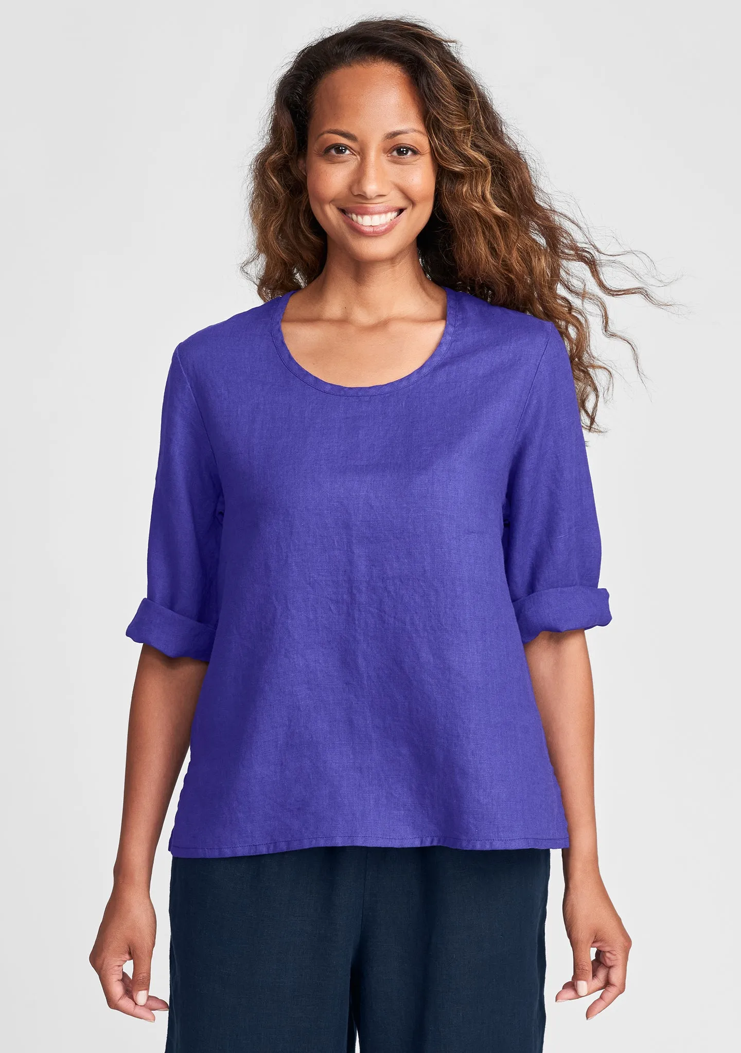 3/4 Pullover - Linen Shirt - FINAL SALE