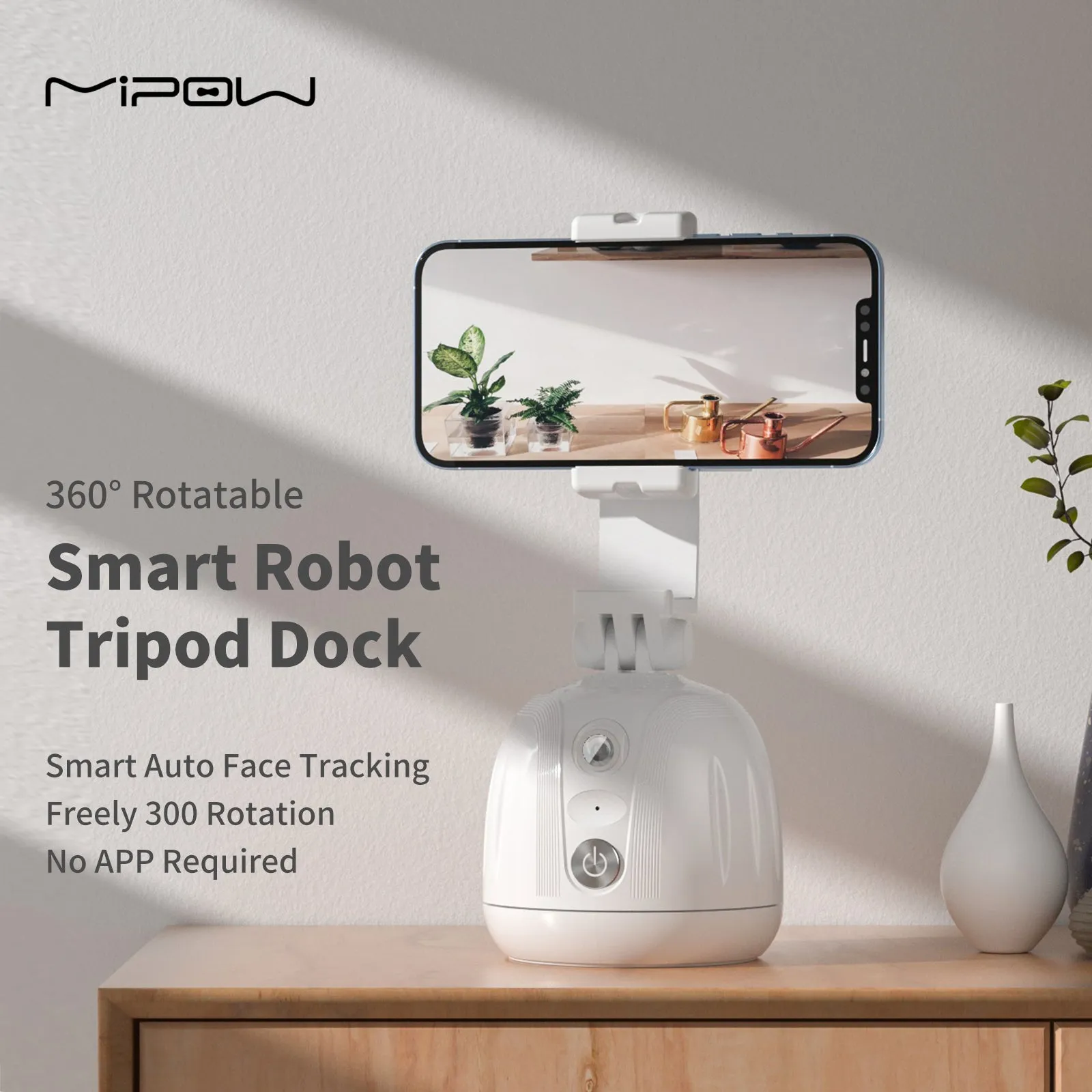 360° Rotate Smart Robot Tripod
