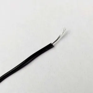 36AWG Multi Strand Wire 7/0.0052 (Black - 1mtr)