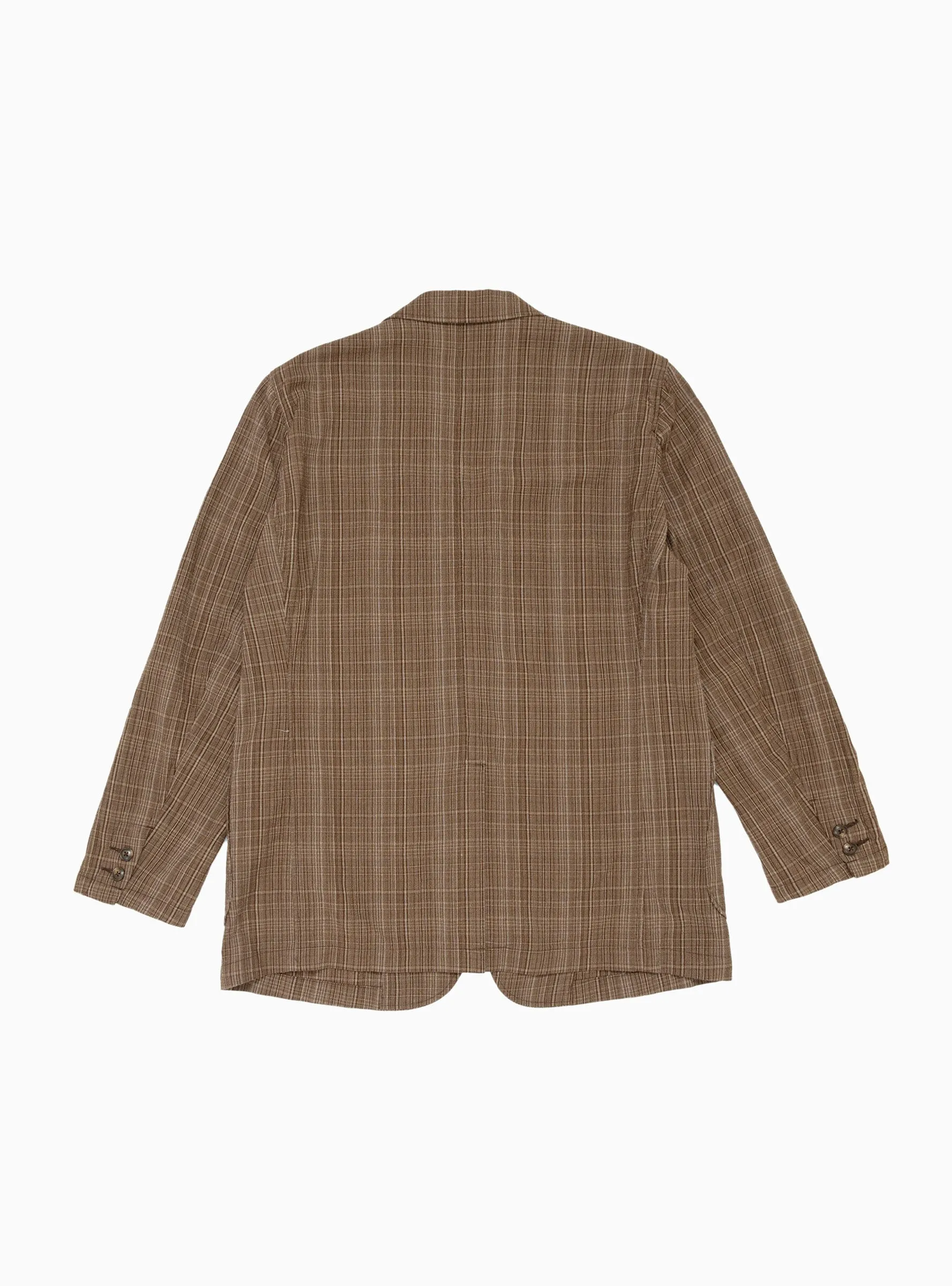 3B Comfort Jacket Brown Check