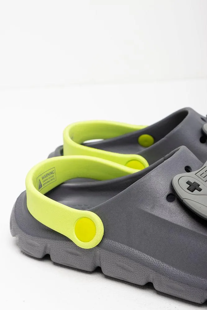 3D Game Clog Grey