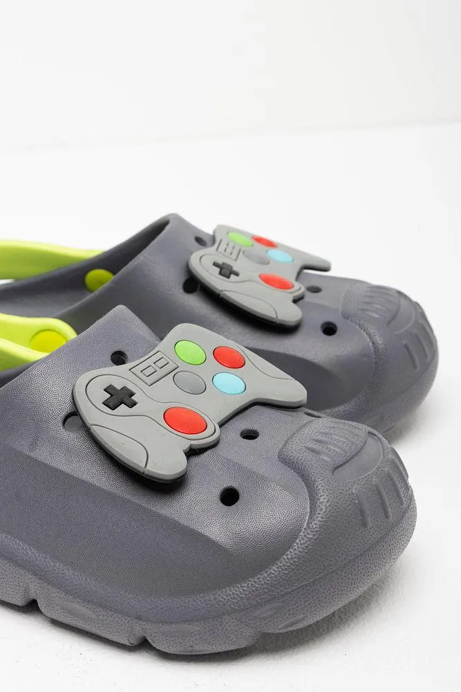 3D Game Clog Grey
