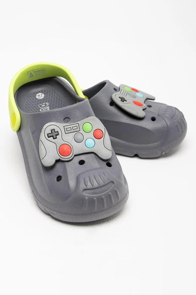 3D Game Clog Grey