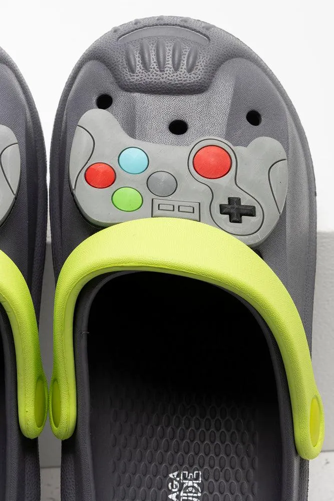 3D Game Clog Grey