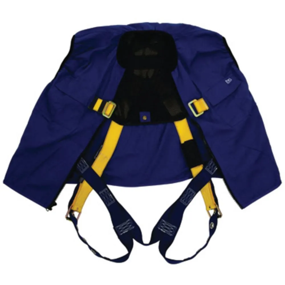 3M DBI-SALA X-Large Delta No-Tangle Full Body/Workvest Style Blue Harness With Back D-Ring And Tongue Leg Strap Buckle