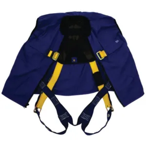 3M DBI-SALA X-Large Delta No-Tangle Full Body/Workvest Style Blue Harness With Back D-Ring And Tongue Leg Strap Buckle