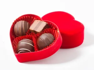 4 Truffles in a Heart