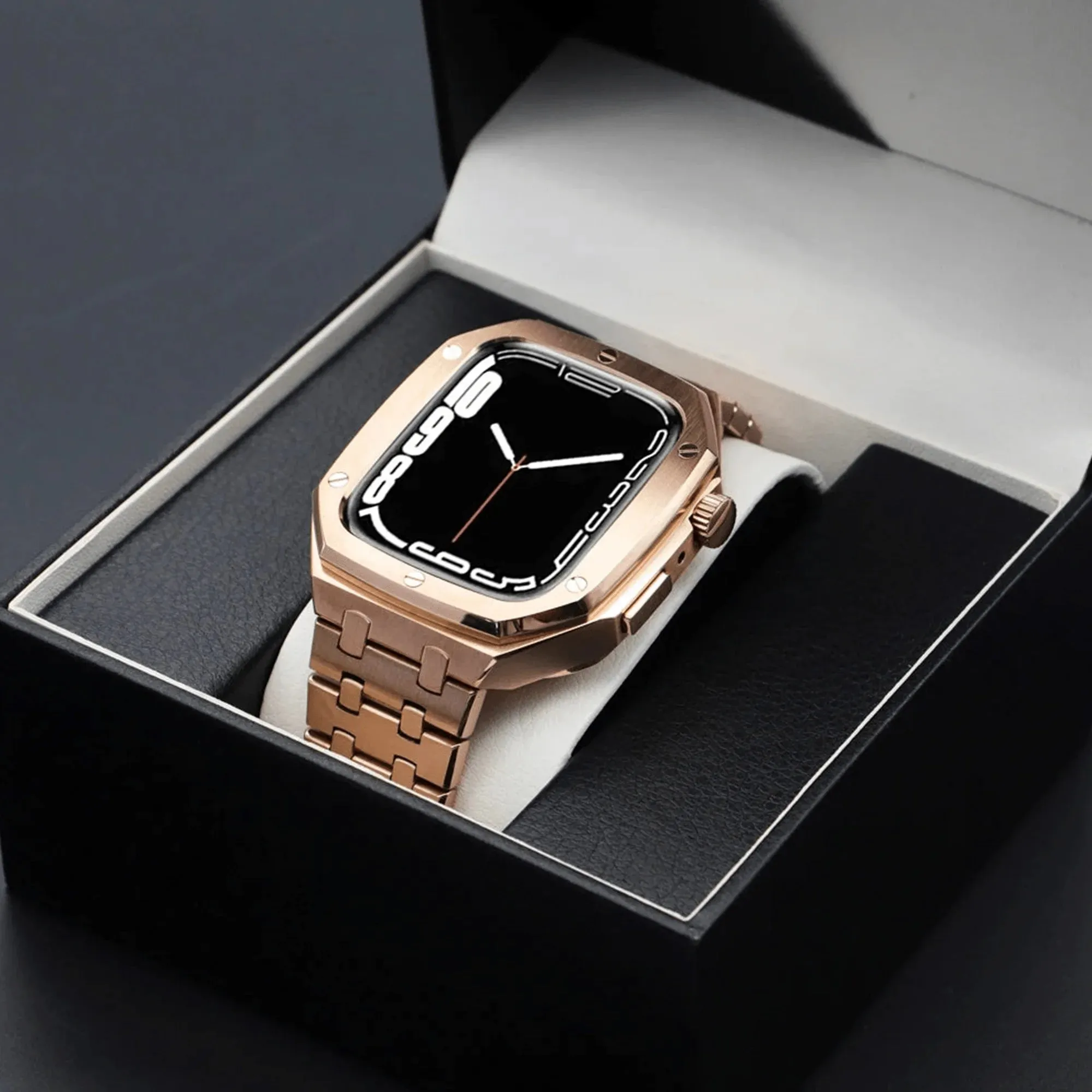 45MM Rosegold Luxury Edition Case- Stainless Steel Strap