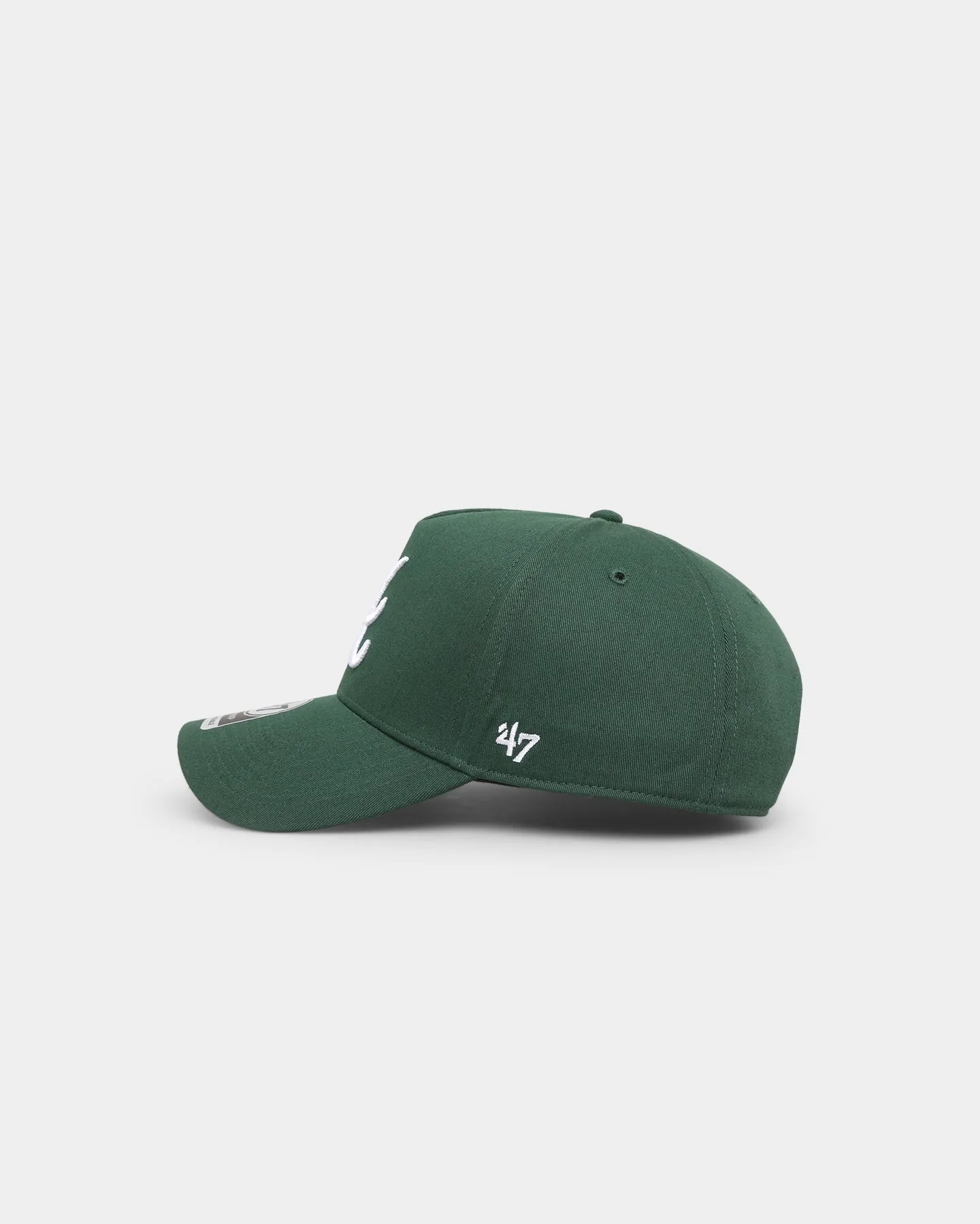47 Brand Atlanta Braves Sure Shot 47 MVP DT Snapback Dark Green/Grey