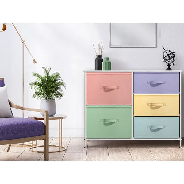 5 Drawer Dresser Nightstand