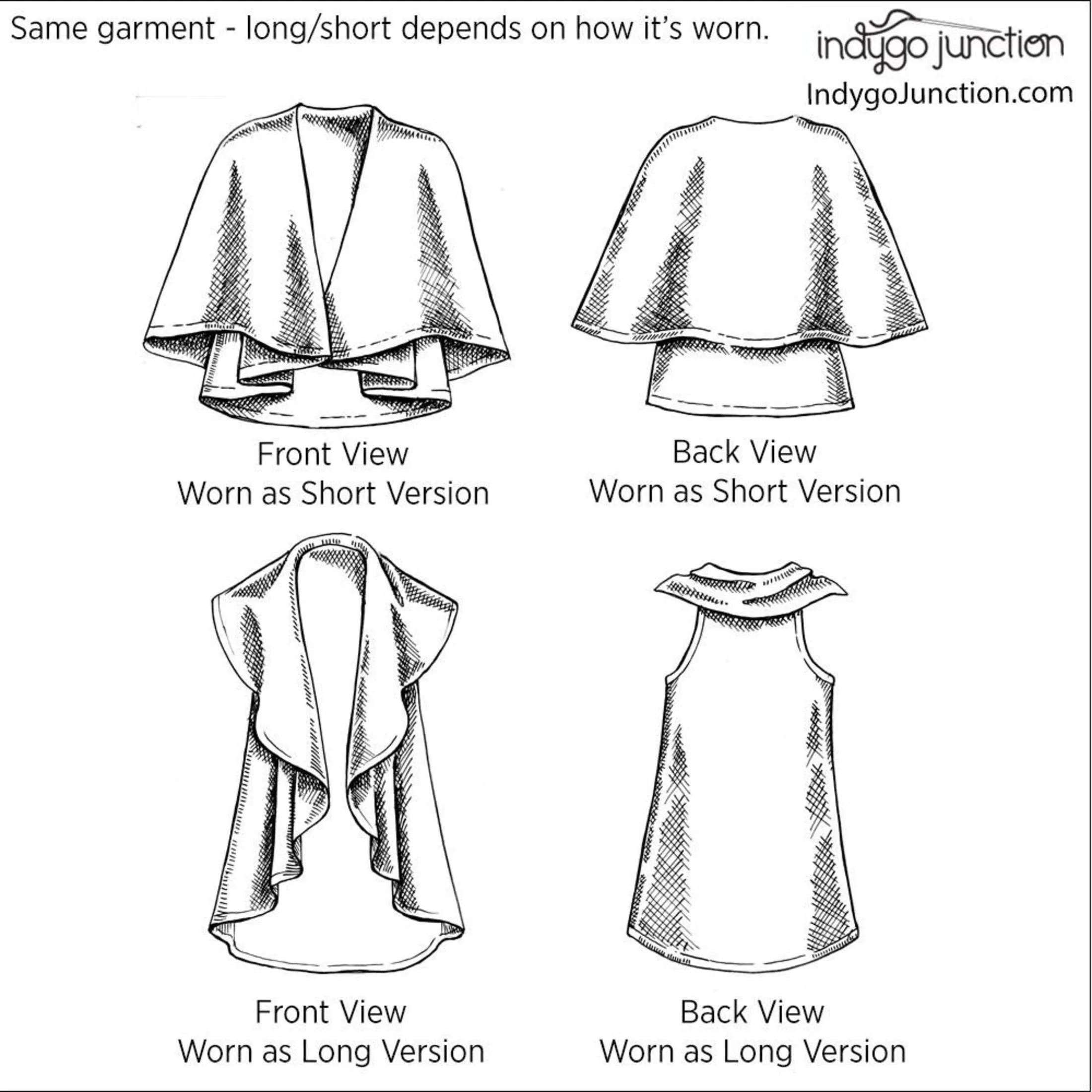 5-Way Wrap Pattern