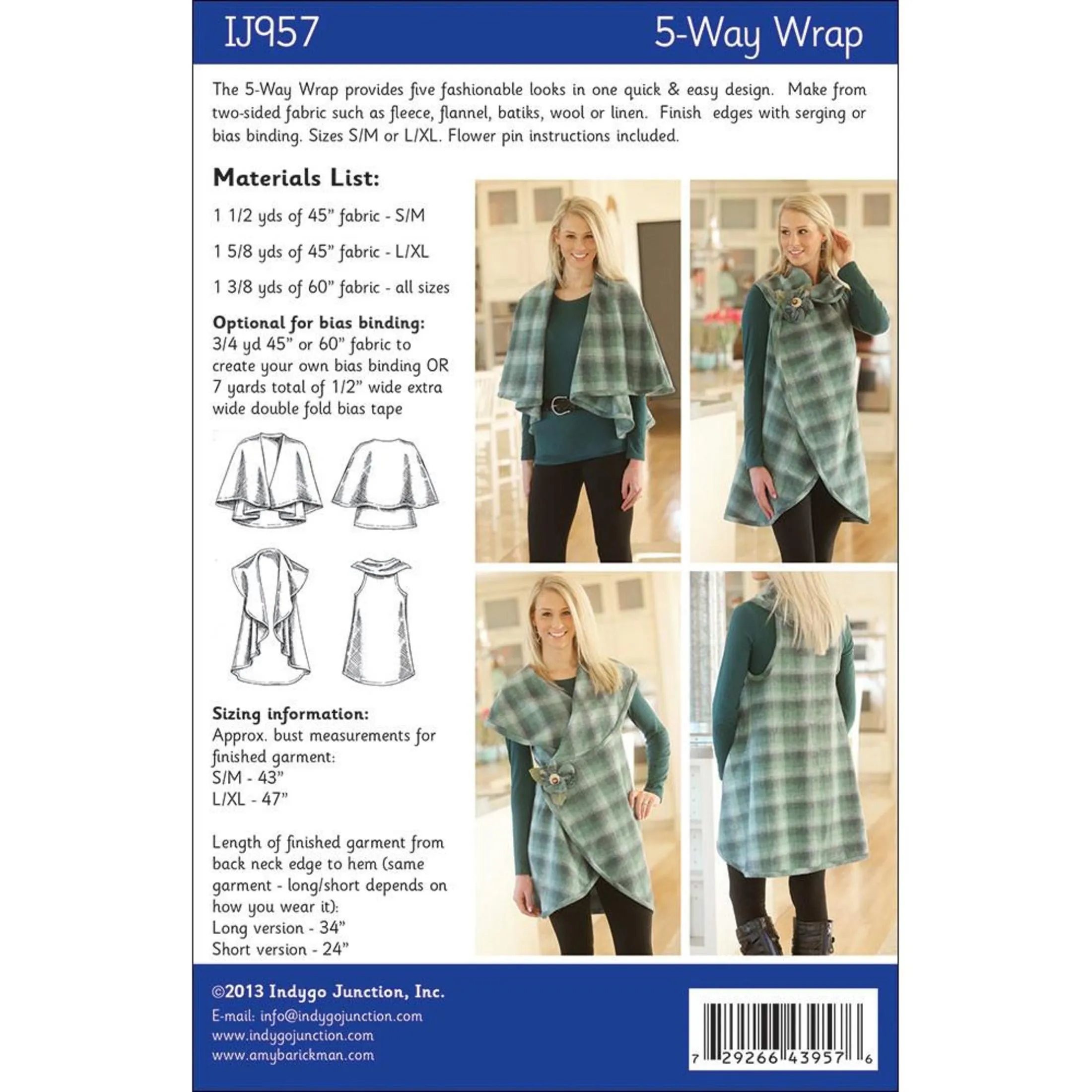 5-Way Wrap Pattern
