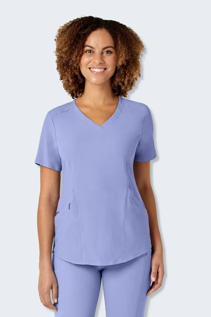 6134 WonderWink Renew Women's V-Neck Scrub Top