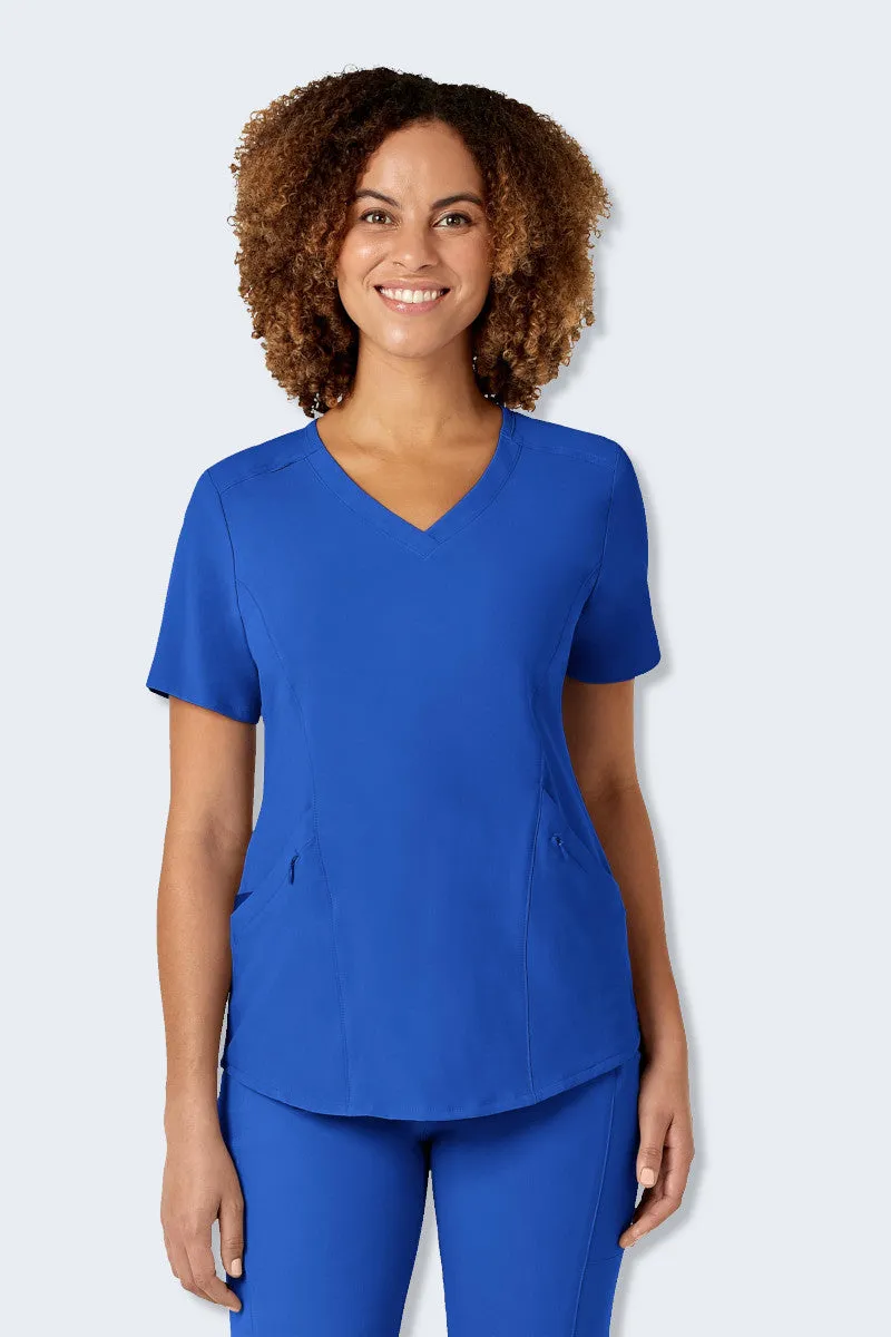 6134 WonderWink Renew Women's V-Neck Scrub Top
