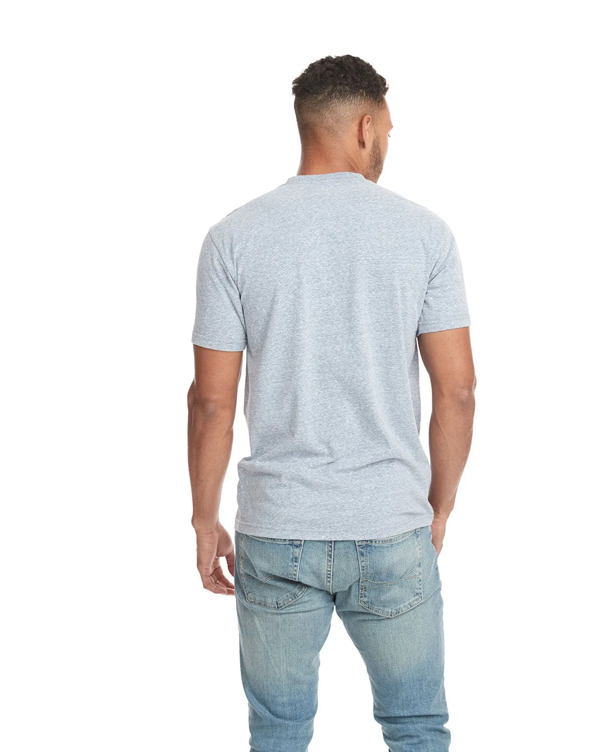 6407-Next Level Apparel-SNOW HTHR INDIGO