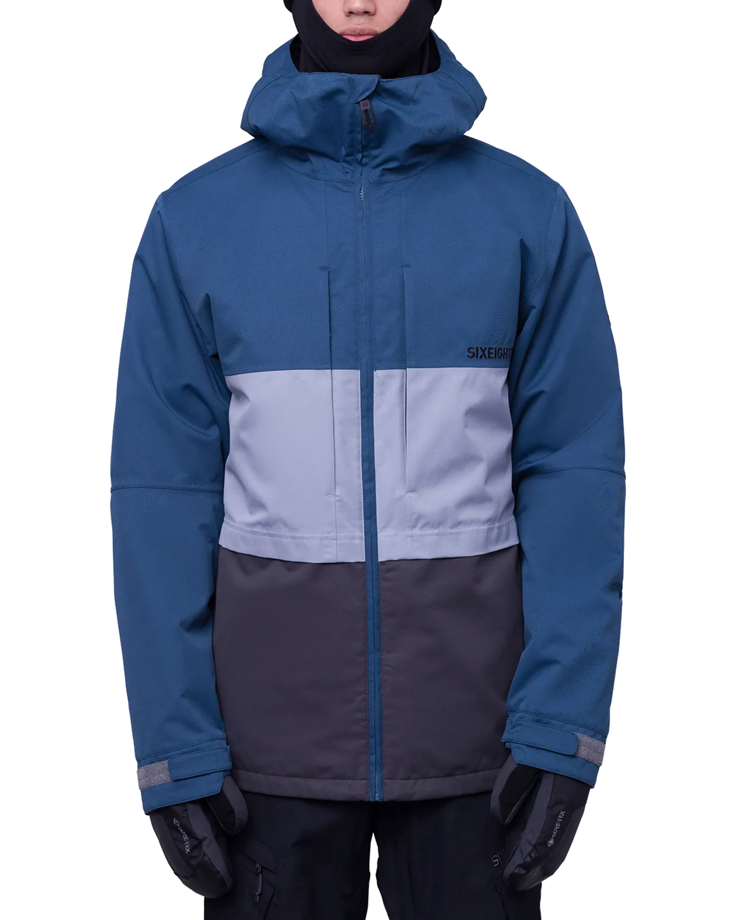 686 Men's Smarty 3 In 1 Form Snow Jacket - Orion Blue Colorblock
