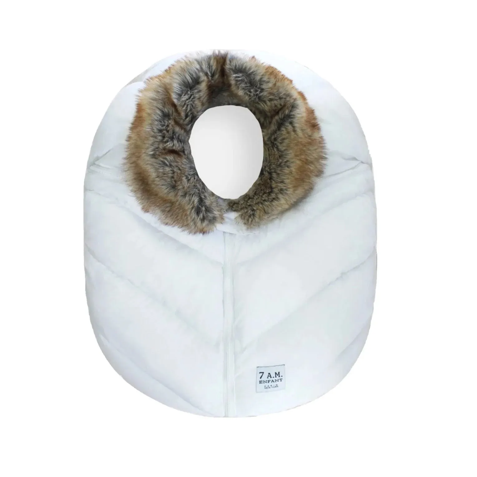 7AM Enfant Faux Fur Car Seat Cocoon